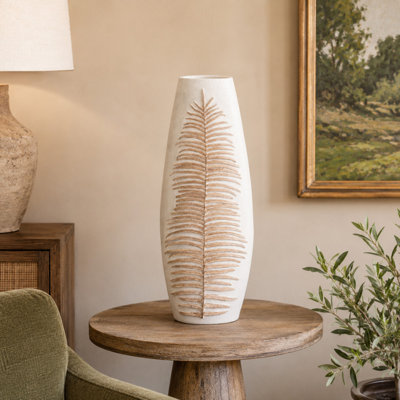 Vase de plancher en céramique 25 po Garton