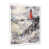 Toile avec cadre blanc