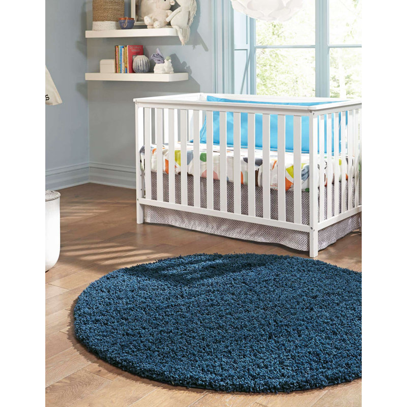 Tapis bleu saphir Rodson, Rond 3 pi 1 po