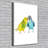Budgies - Wrapped Canvas Print