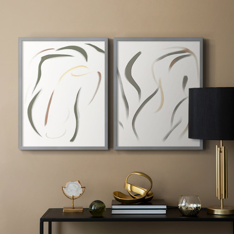 Série ABSTRACT DCCDX - reproduction encadrée de qualité supérieure - prête à être accrochée - aucun clou requis - aucun clou requis