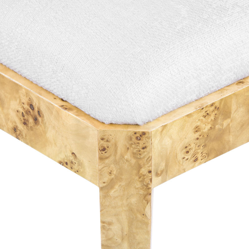 Ophelia Upholstered Dining Chair, Burl