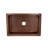 33'' L Single Bowl Copper Kitchen Sink-63923371