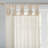 Twisted Tab Voile Sheer Window Pair