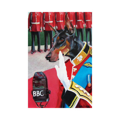 BBC Speech by Katharine Alecse - Wrapped Canvas Gallery-Wrapped Canvas Giclée