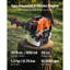 Gas Pole Saw, 33CC 2 Stroke Gas Powered Pole Saws with 8 in Cutting Bar, Cordless Tree Trimmer with 30 fl.oz Fuel Tank, 6.7 to 11.6 ft Extendable, Powerful Chainsaw for Tree Trimming Pruning