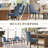 Oakridge Fabric Upholstered Parsons Side Dining Chair with Solid Rubberwood Legs, High-Density Foam Cushion-1470159785