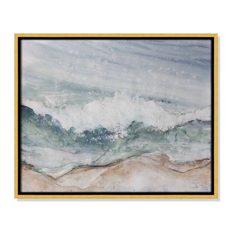 Morning Crush " Morning Crush " by Filippo Ioco, 17.5'' H x 21.5'' W x 2'' D, Gold Framed