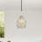 Telder Crystal Scroll Pendant Ceiling Lamp-1615142980