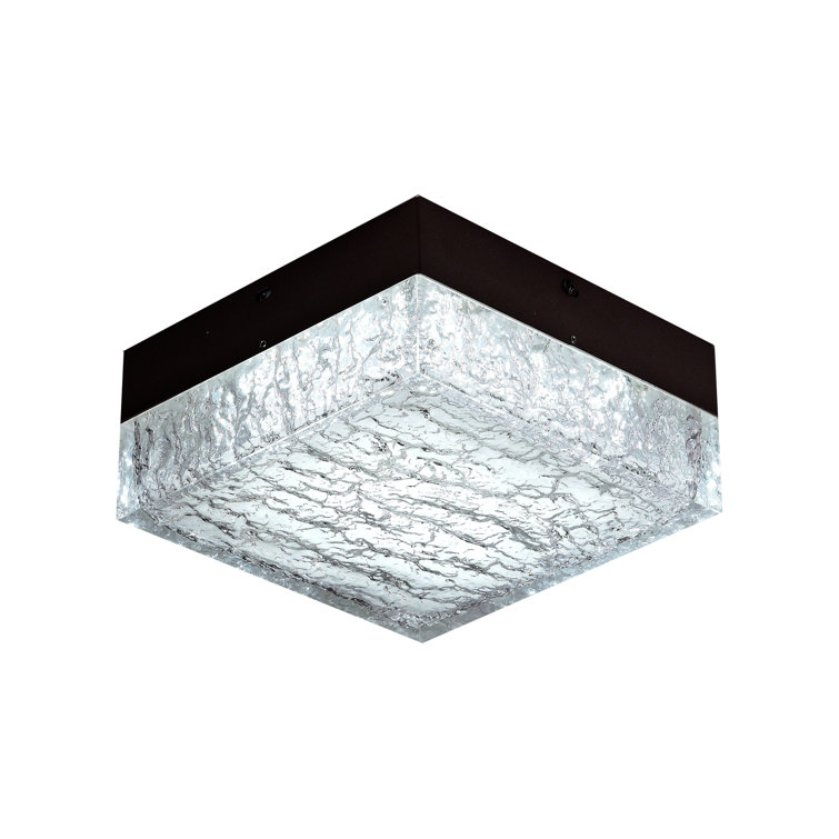 Manorbier Acrylic LED Flush Mount