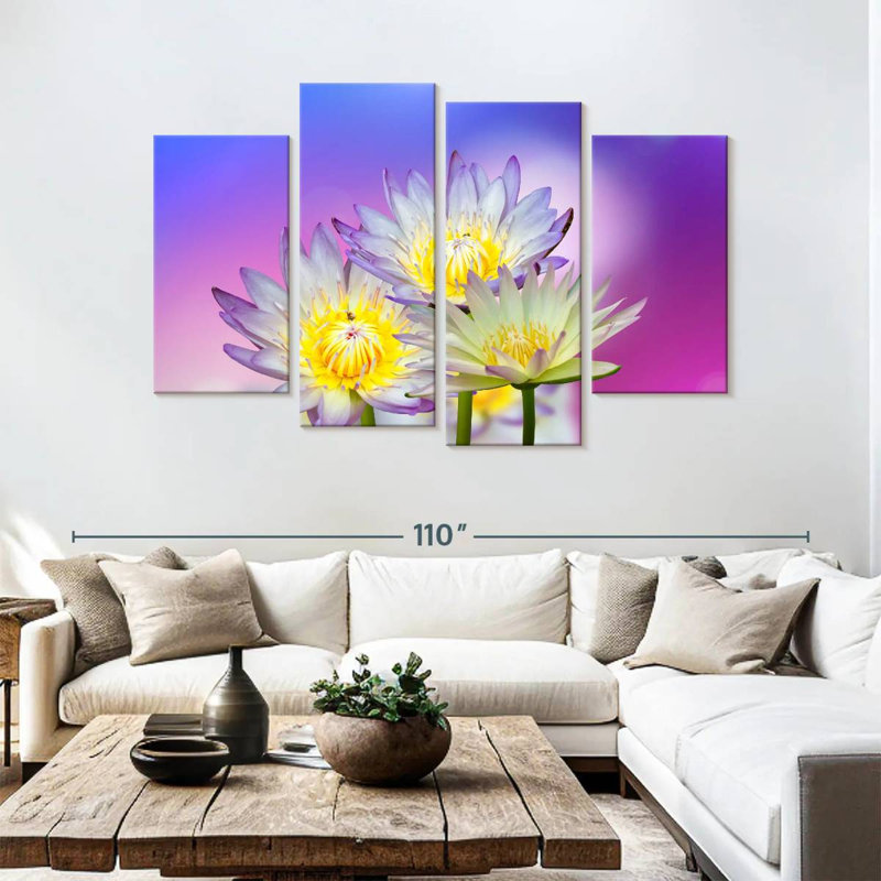 Harnek fleurs de lotus mauves