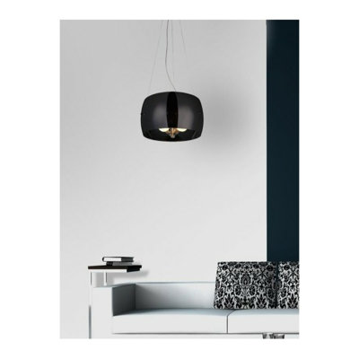 Cosmo 3 - Light Chrome Drum Pendant