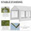 Aarilynn 6m x 3m Steel Patio Gazebo