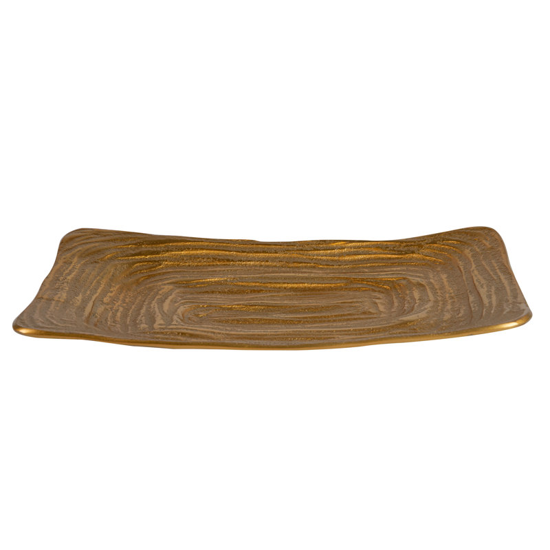 Aluminum Tray, Gold