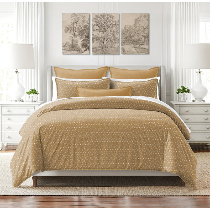 Granite Point Lane, Gold, Couvre-lit double / grand + 5 pièces supplémenta