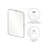 Trinity 24 in. x 67 in. Square Radius Mirror-50194064