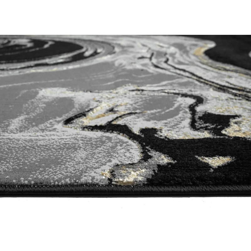 Geometric Area Rug, Rectangle 200 x 290 cm