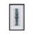Cerulean Stones Framed Blue Agate Shadowbox Wall Décor Panel