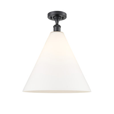Plafonnier semi-encastré 1 lumière Yonnie
