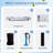 Inflatable Oval Ice Bath Cold Plunge Tub with PVC Insulated Lid,WIC01W-PIB