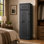 Kaer 10-12 Rifle & Pistol Gun Safe with Digital Keypad, Lock Box, LED Light, and Adjustable Racks