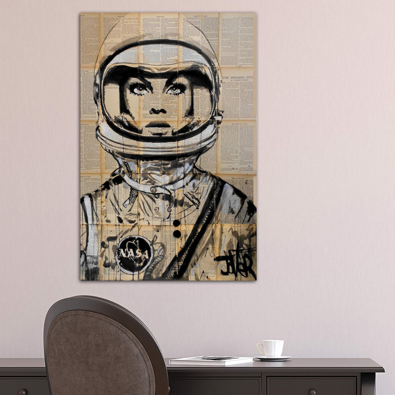 Orbit by Loui Jover - Wrapped Canvas Print, 101.6 cm H x 66.04 cm W x 1.91 cm D