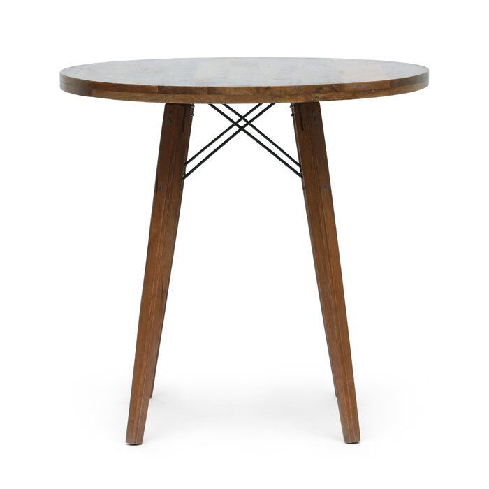 George Oliver Round Solid Wood Dining Table & Reviews | Wayfair