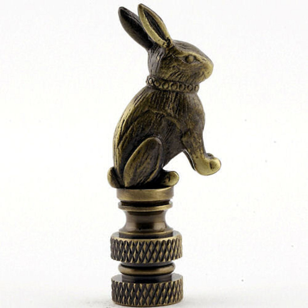 AB Rabbit Lamp Finial Designs Lighting