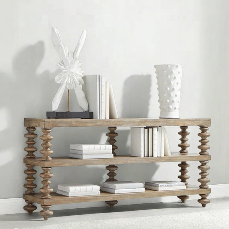 Console American Country Style, H 29,9 po x l 59,1 po x P 17,7 po