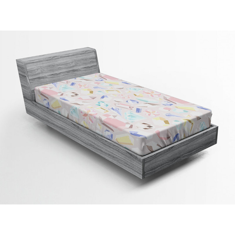Microfiber Fitted Sheet, Twin Fitted Sheet