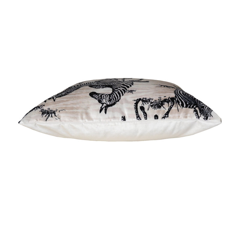 Amber Ivory ZebraPillow