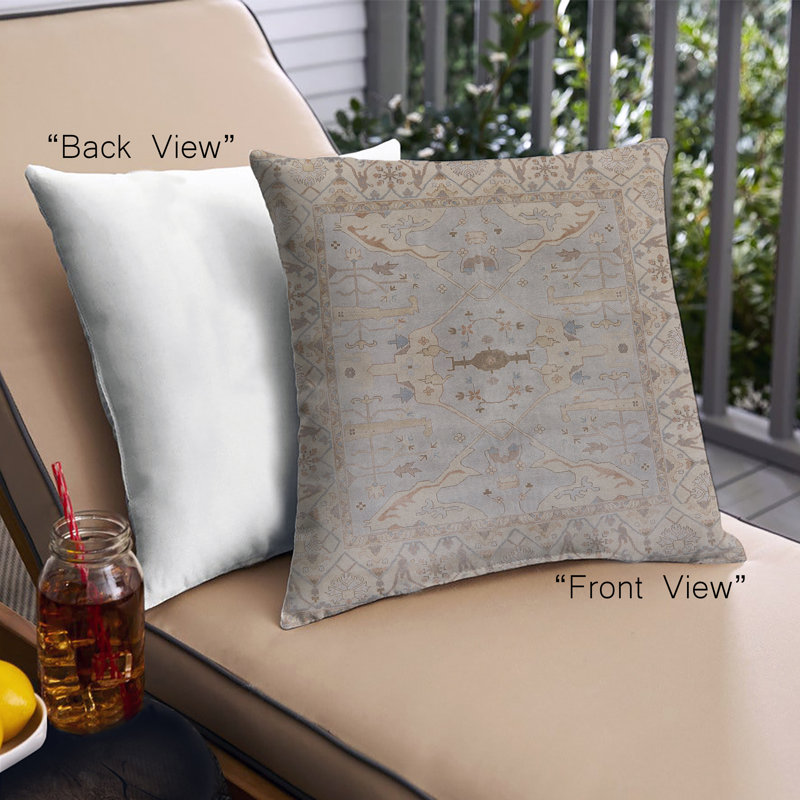 Housse et insert de coussin carré Mid-Century Urban
