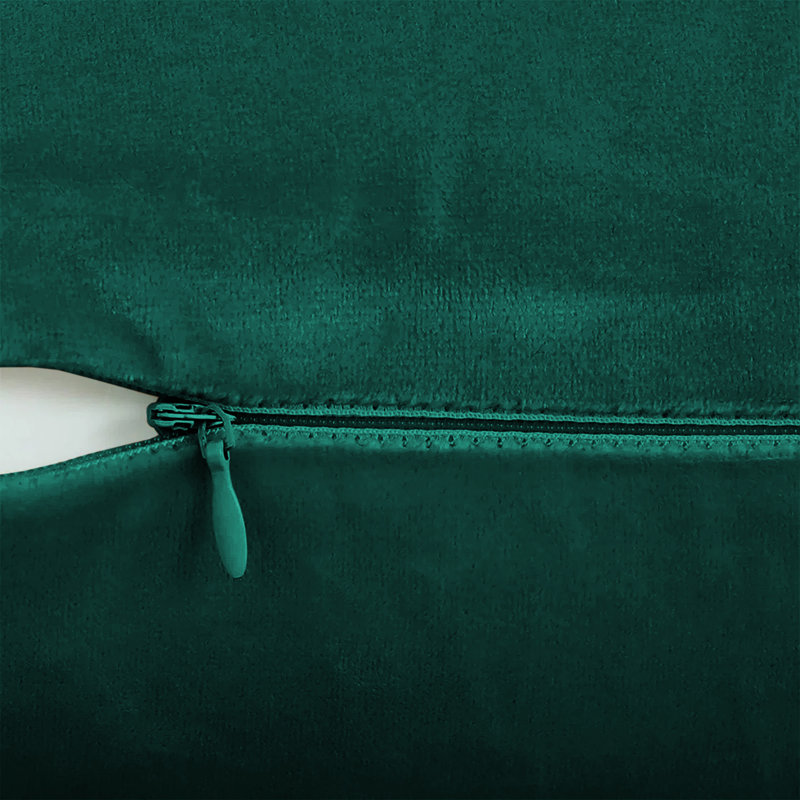 Square Scatter Cushion Cushion Cover, Green Emerald