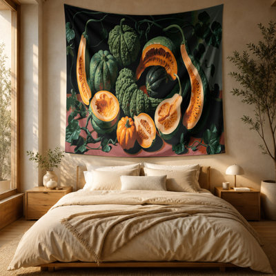 Vegetables Bitter Gourd Bitter Melon Wall Tapestry