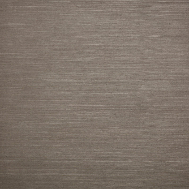 Papier peint sisal monochromatique Authentic Grasscloth, Truffe