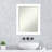Wood Flat Wall Mirror