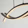 Najayah Dimmable LED Modern Linear Chandelier