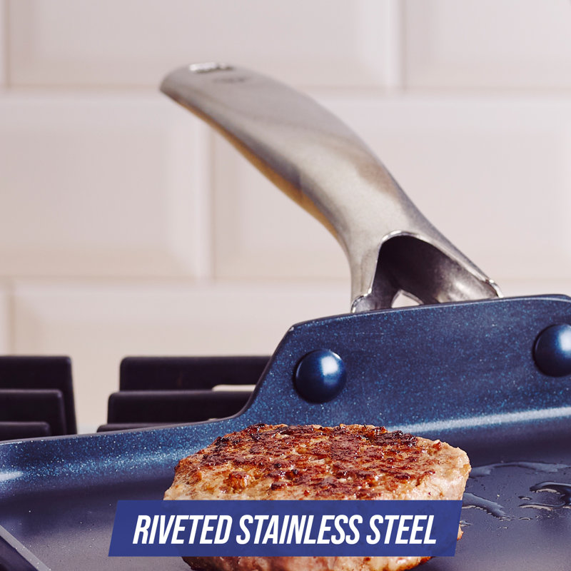 Blue Diamond 11" Toxin-Free Ceramic Non-Stick Griddle