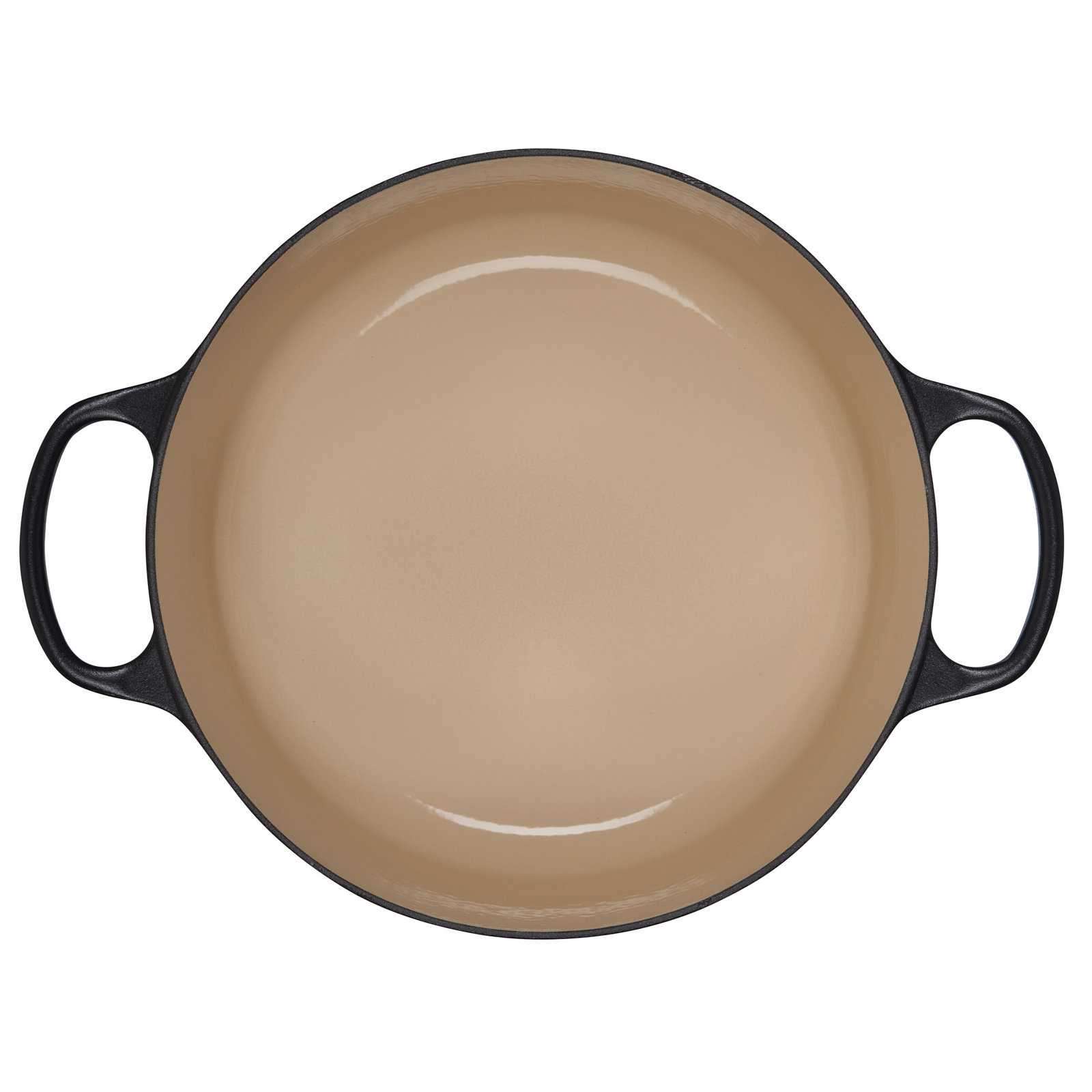 Le Creuset Signature Enameled Cast Iron Round Dutch Oven with Lid, 7.25 quarts, Licorice