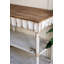 Console en bois avec tablette ouverte