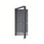 Ensemble de porte commerciale en métal 18G avec cadre 16G et quincaillerie Flush Doors Series pour gaucher de 36 po x 84 po.