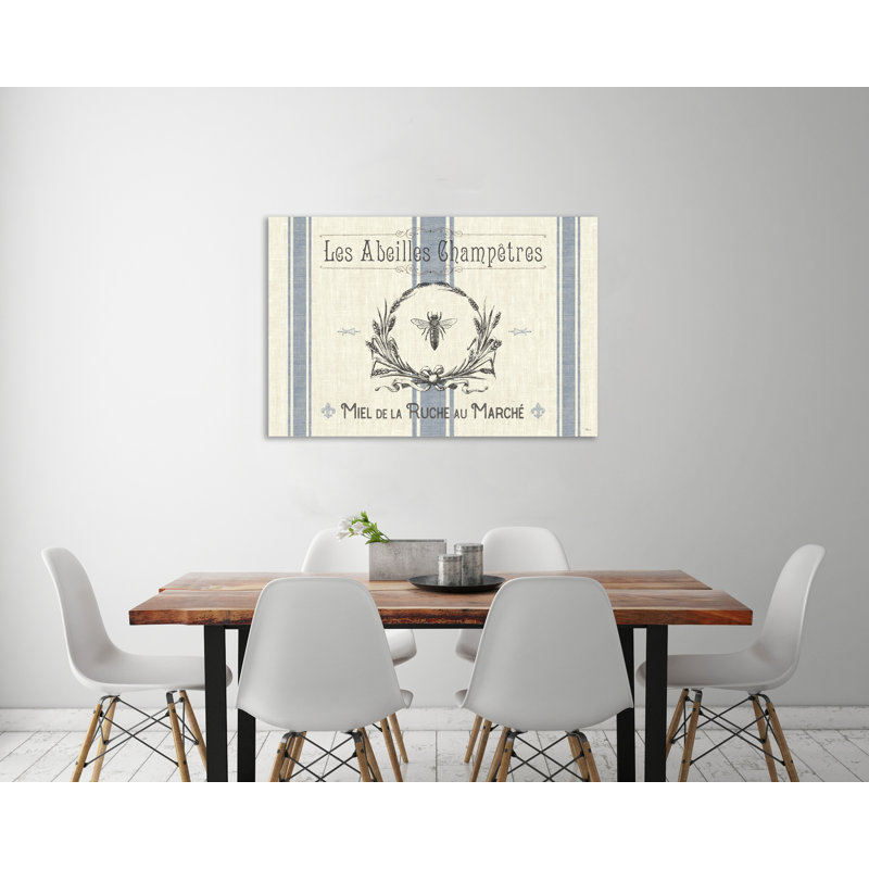 «French Farmhouse I» par Pela Studio, reproduction sur toile tendue, H 40 po x l 60 po x P 1,5 po