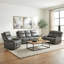 Causeuse inclinable électrique Hayes - Gris anthracite-1477393853