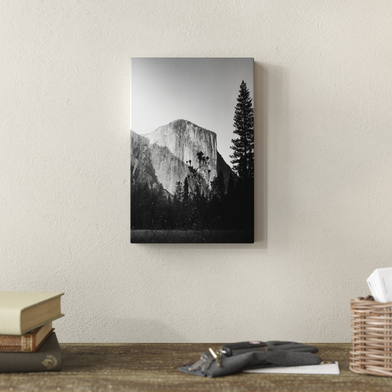El Capitan In Shadow by Bradford Smith - Print on Canvas, 30cm H x 20cm W, Wrapped Canvas