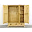 Oronoco 3 Door Solid Wood Wardrobe