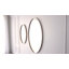 Elongated Oval Mirror-Brass-64402186