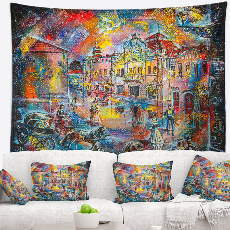 Polyester Tapestry, 32" H x 39" W