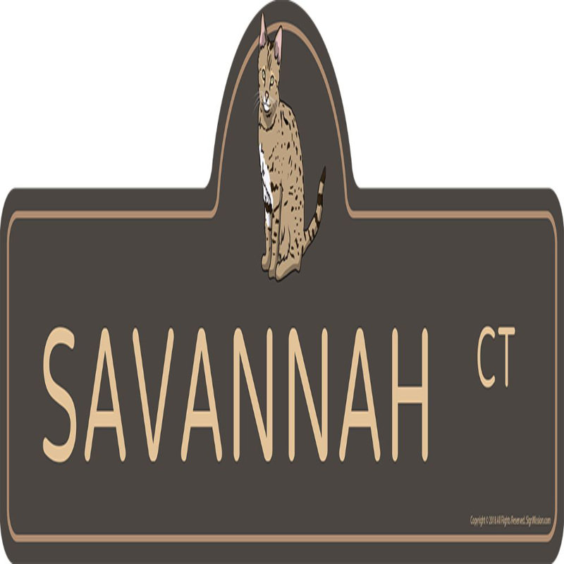 Enseigne Savannah Street