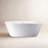 54'' x 29'' Freestanding Soaking Acrylic Bathtub-81515706