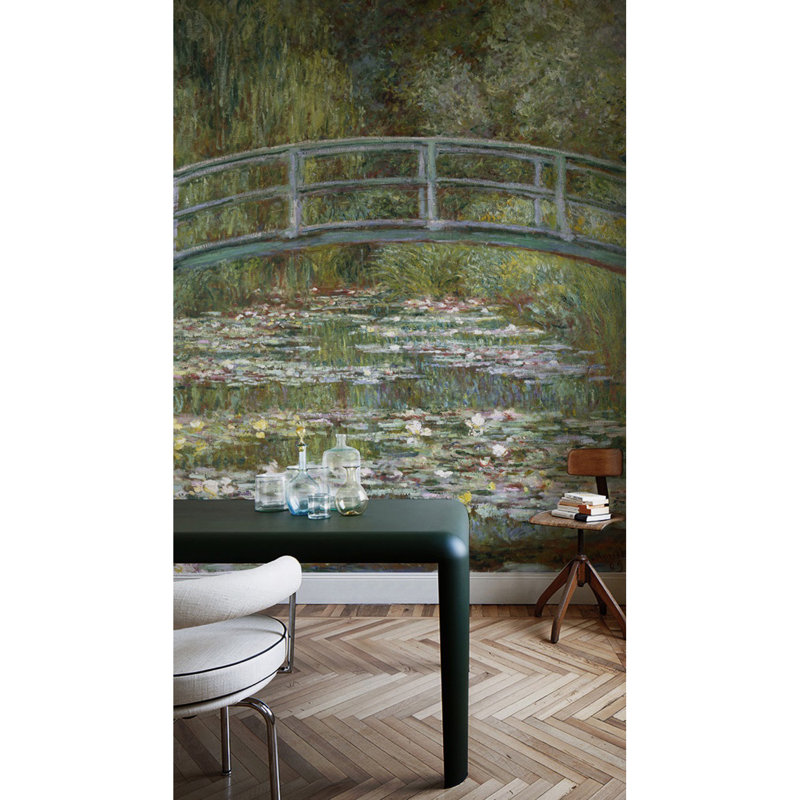 Bhagirathi Matte Mural, 416 x 254cm, Black